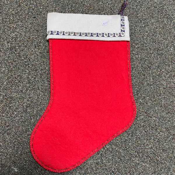 Native Alaskan Christmas Stocking - Raven