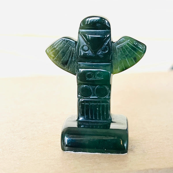 Jade Figurine - Totem Pole