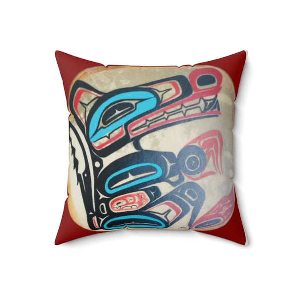 Spun Polyester Square Pillow