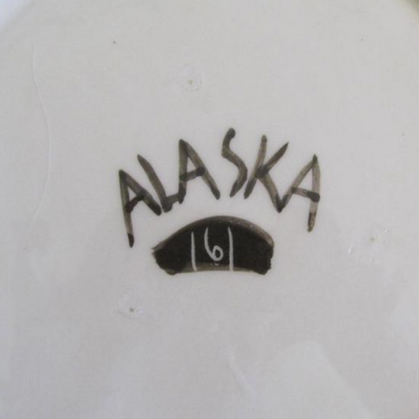 Matthew Adams Alaska Series Plate - Moose