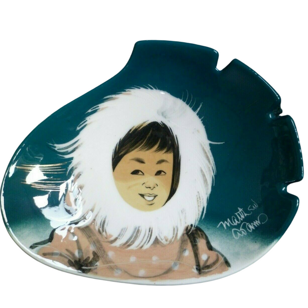 Matthew Adams Alaska Series Ash Tray- Native Girl