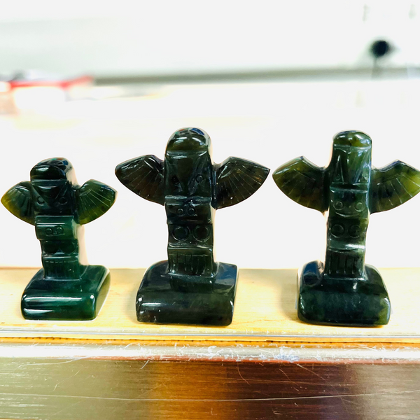 Jade Figurine - Totem Pole