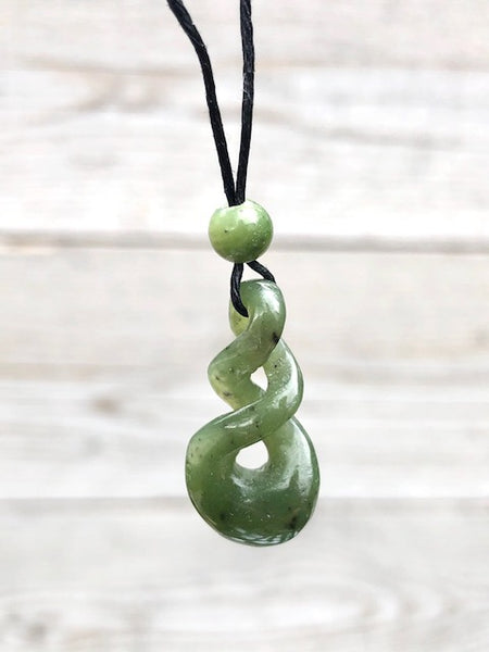 JADE TRIPLE TWIST NECKLACE