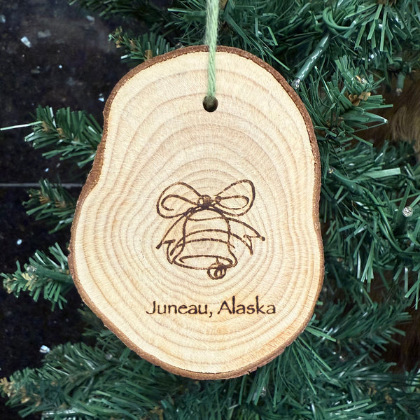 Handmade Alaska Wood Ornament – Totem