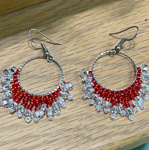 Alaska beaded earrings