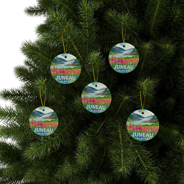 Ceramic Ornaments - Juneau Alaska Ornament