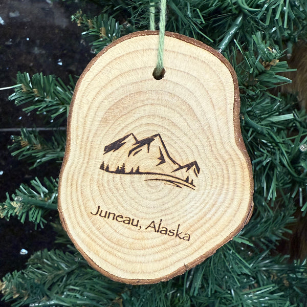 Handmade Alaska Wood Ornament – Totem