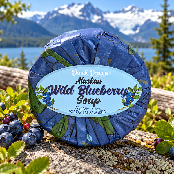 Alaskan Wild Blueberry Soap