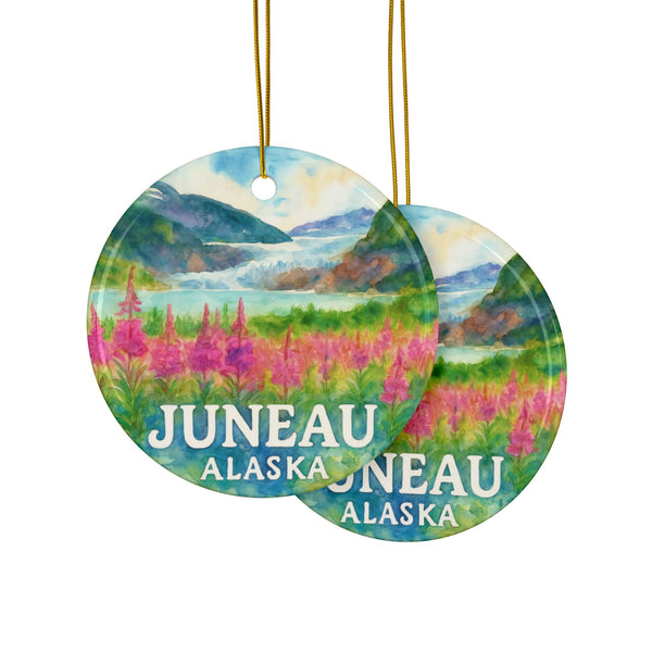 Ceramic Ornaments - Juneau Alaska Ornament