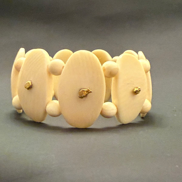 Fossilized Wooly Mammoth  Ivory Bracelet