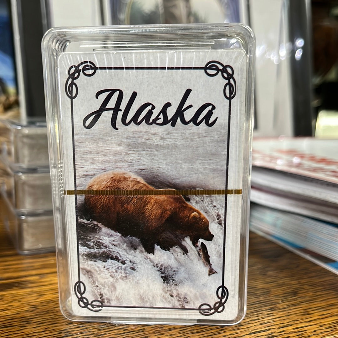 Playing Cards - Bear with Fish