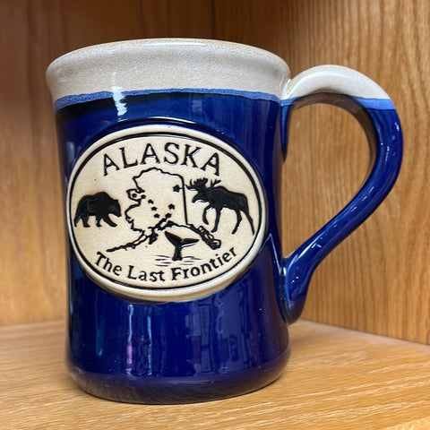 Mug Ceramic Alaska Icon with drip grazing