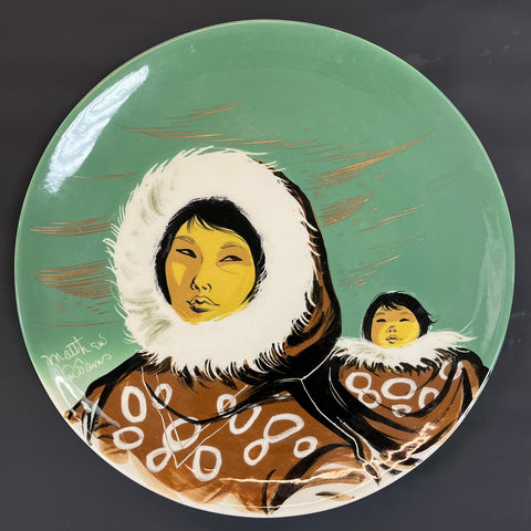 Matthew Adams Mother and Child Plate