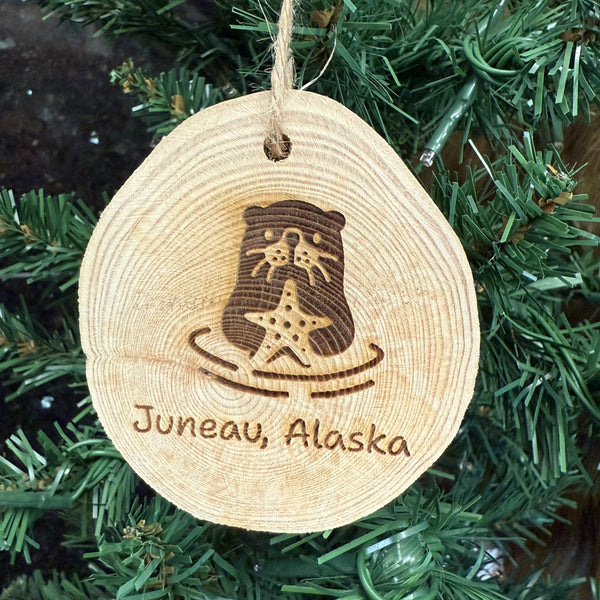 Handmade Alaska Wood Ornament – Totem