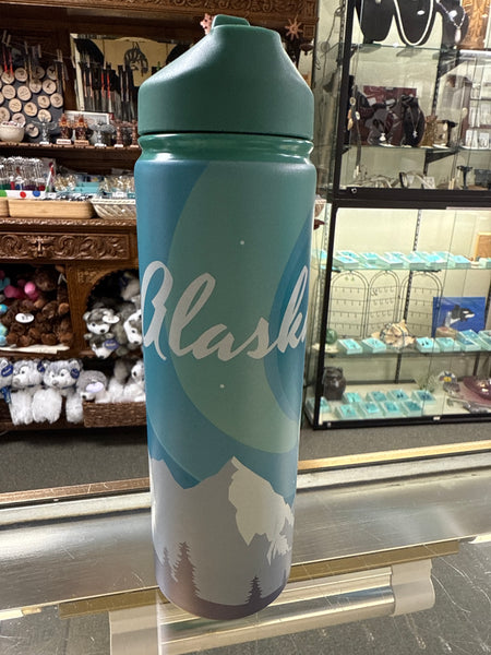 Alaska Stainless Steel Double Walled Water Bottle 21 OZ