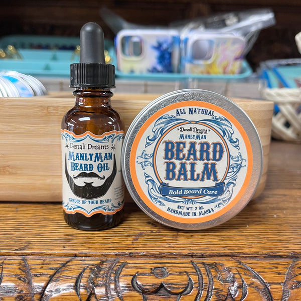 Manly man beard oil