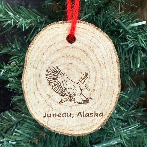 Handmade Alaska Wood Ornament – Totem