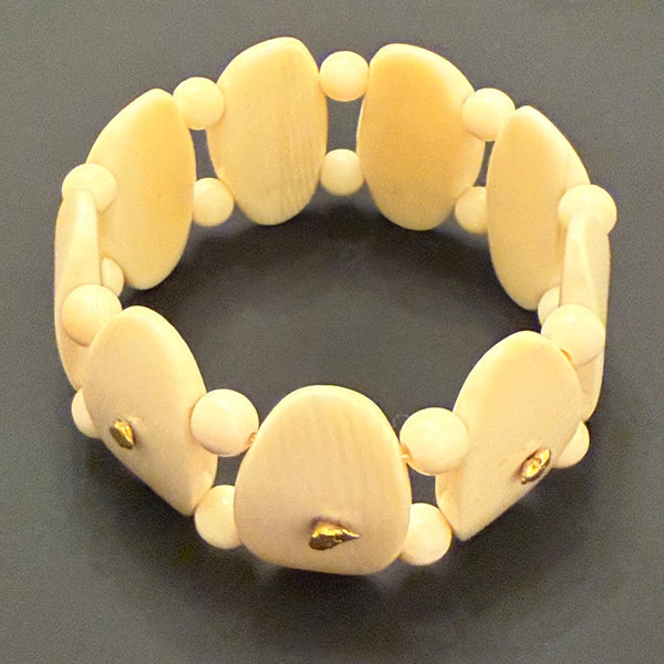 Fossilized Wooly Mammoth  Ivory Bracelet
