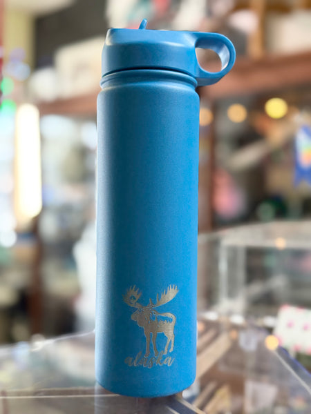 Alaska Stainless Steel Double Walled Water Bottle 21 OZ