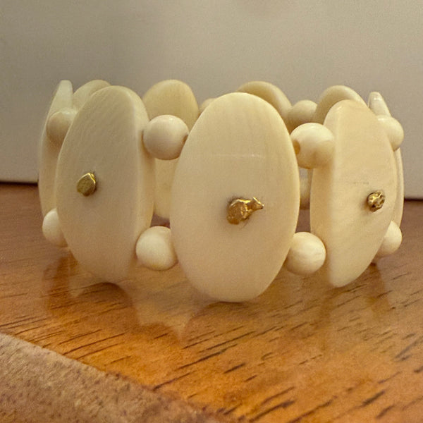 Fossilized Wooly Mammoth  Ivory Bracelet