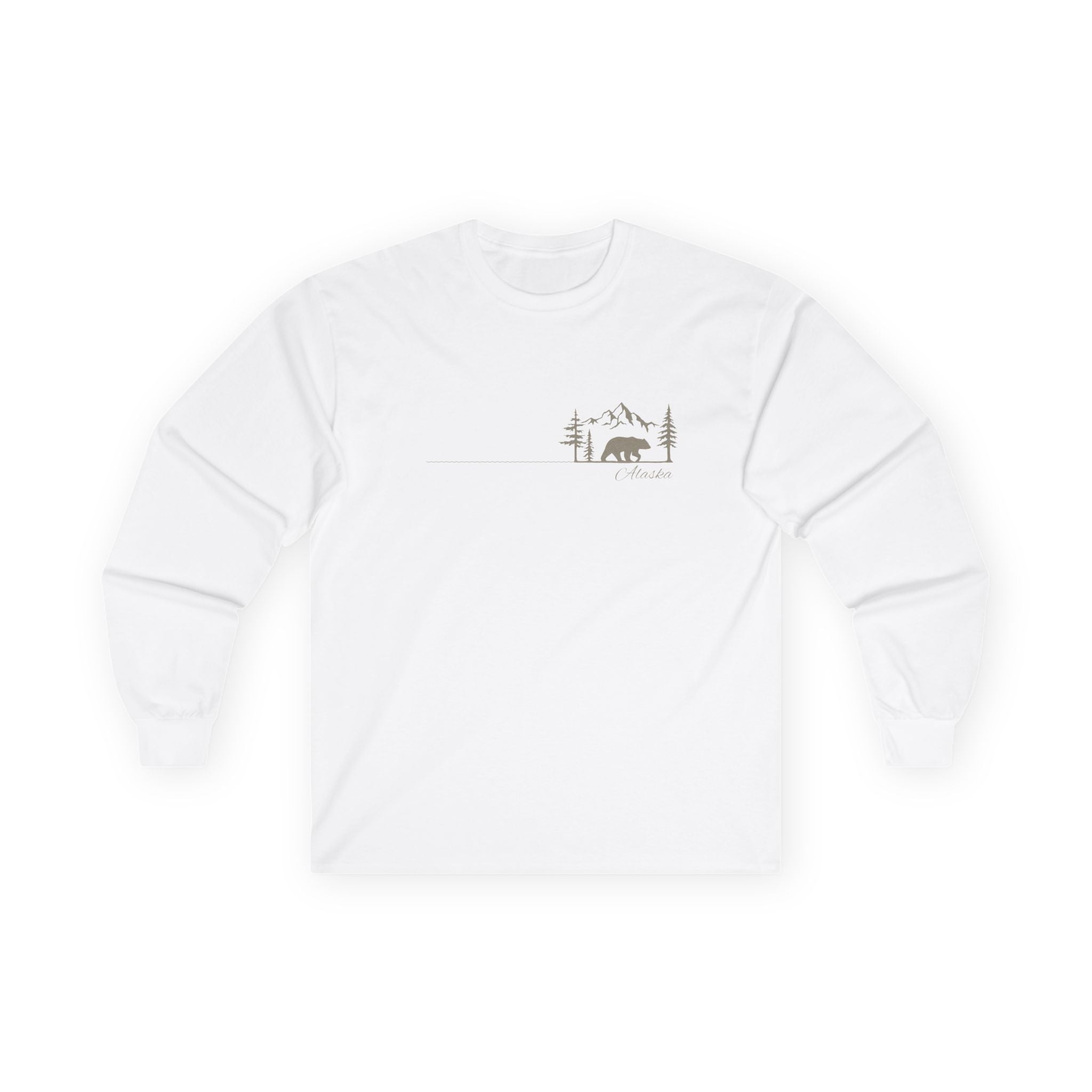 Alaska Long Sleeve Tee - Simple and Elegant Design