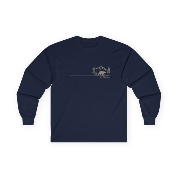 Alaska Long Sleeve Tee - Simple and Elegant Design