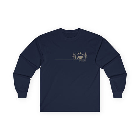 Alaska Long Sleeve Tee - Simple and Elegant Design