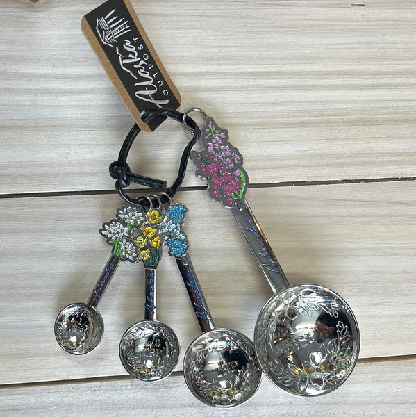 Measuring Spoons Alaska Floral