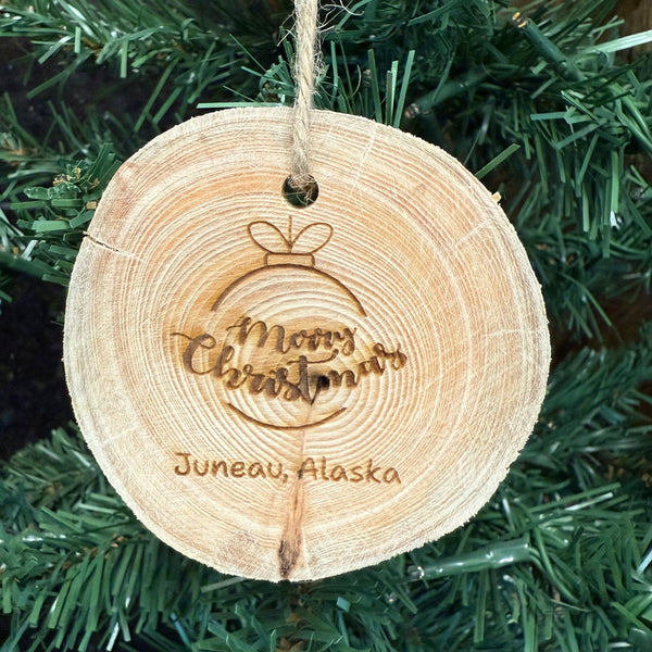 Handmade Alaska Wood Ornament – Totem