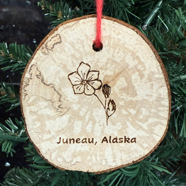 Handmade Alaska Wood Ornament – Totem