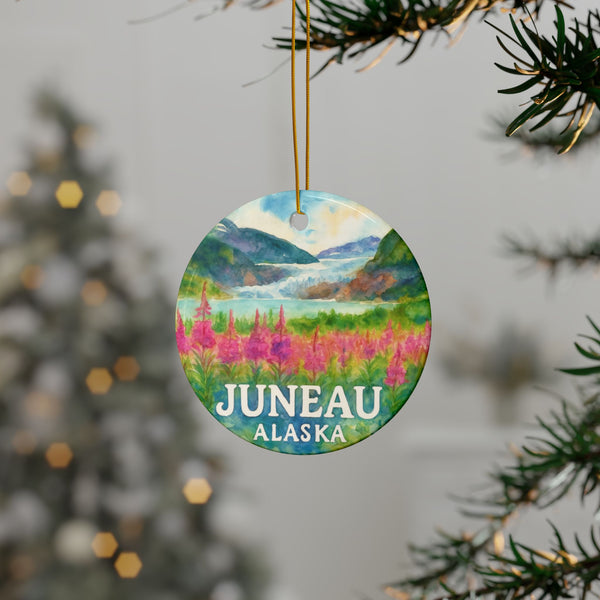 Ceramic Ornaments - Juneau Alaska Ornament