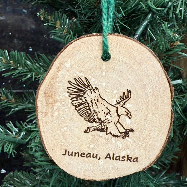Handmade Alaska Wood Ornament – Totem