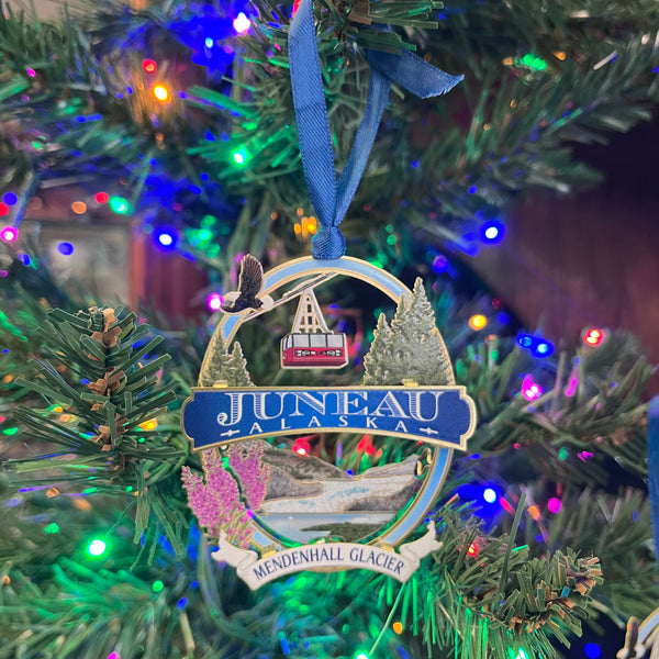 Juneau, Alaska Christmas ornament