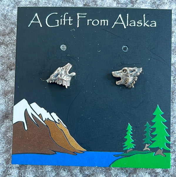 A gift from Alaska stud earrings