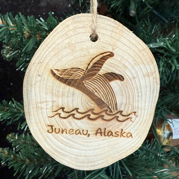 Handmade Alaska Wood Ornament – Totem