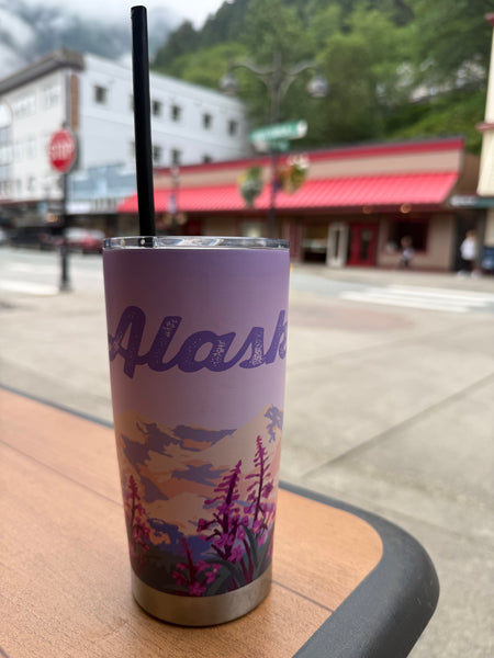 Alaska Stainless Steel Double Walled 20oz Travel Tumbler