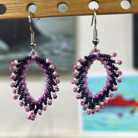 Alaska beaded earrings