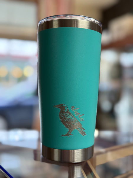 Alaska Stainless Steel Double Walled 20oz Travel Tumbler