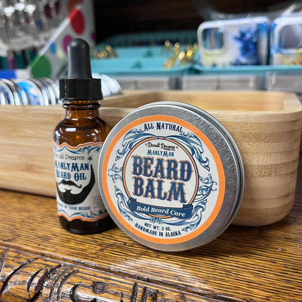 Manly man beard oil