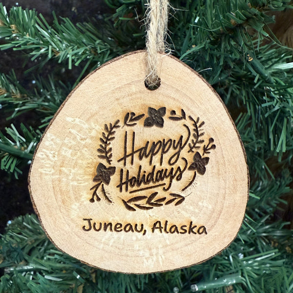 Handmade Alaska Wood Ornament – Totem