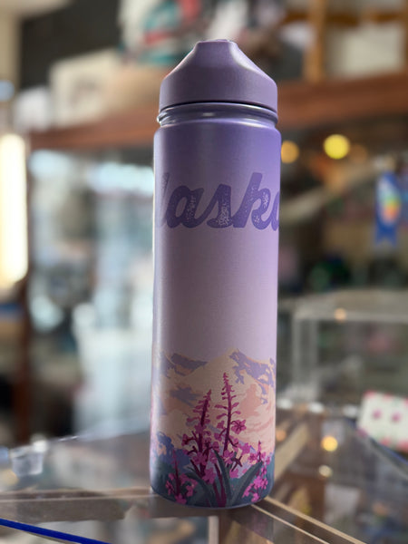 Alaska Stainless Steel Double Walled Water Bottle 21 OZ