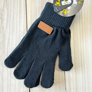 Knit gloves