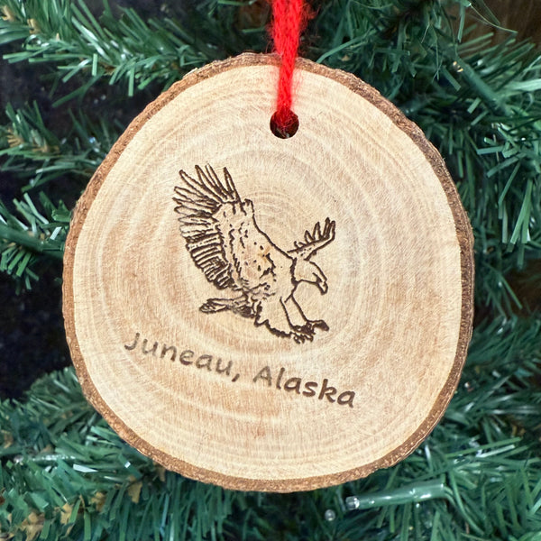 Handmade Alaska Wood Ornament – Totem