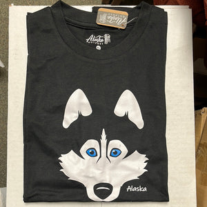 Youth T-shirt reverse, husky black