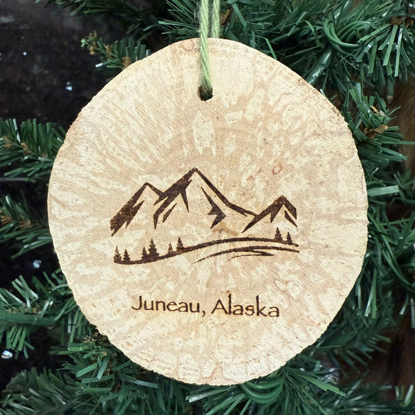 Handmade Alaska Wood Ornament – Totem