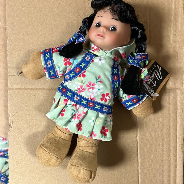 Vinyl doll 7.5” summer parka