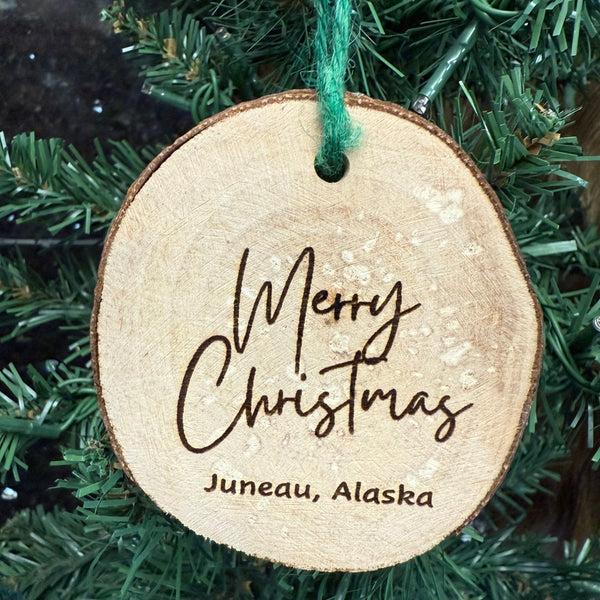 Handmade Alaska Wood Ornament – Totem