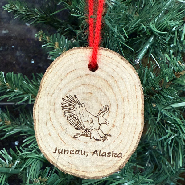 Handmade Alaska Wood Ornament – Totem
