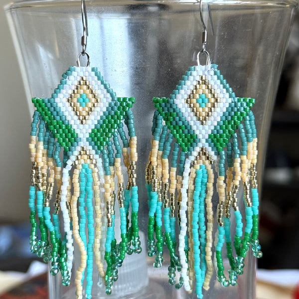 Beaded earrings