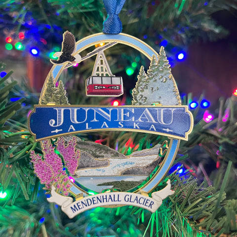 Juneau, Alaska Christmas ornament